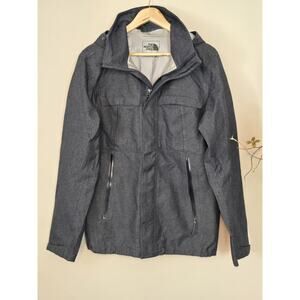 The North Face Jacket Kassler Field TNF Urban Charcoal Grey Hooded $249 Mens Med